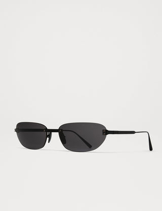 Rimless Oval Sunglasses