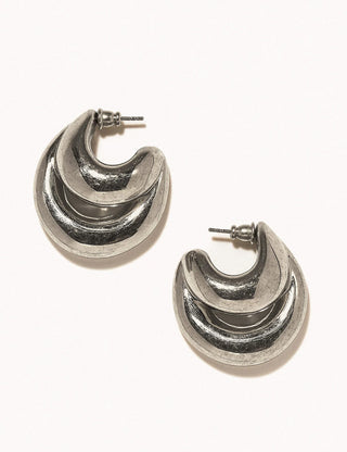 Double Blow Up Earrings