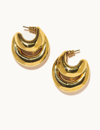Double Blow Up Earrings