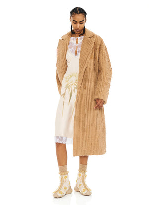 CAMEL PAW PAW COAT