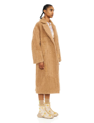 CAMEL PAW PAW COAT