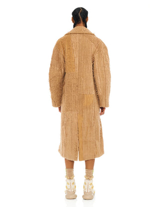 CAMEL PAW PAW COAT