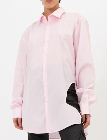 OVERSIZED CUT-OUT BLOUSE ROSE