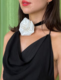 Rosette Choker (Multiple Colors)