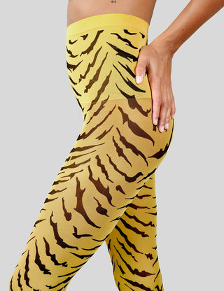 Roxana Tiger Tights Orange