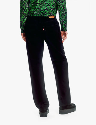 Studded Denim Jeans Black