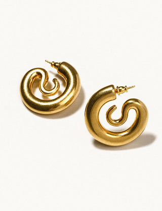 Serpent Hoops Small