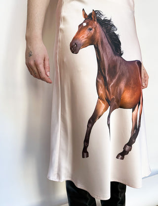 Equestrian Skirt Champagne