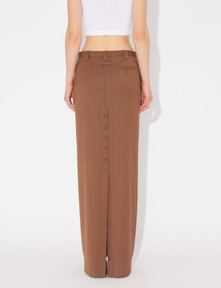Tailoring Pinstripe Skirt