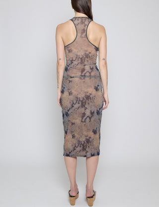 Dune Wash Mesh Slip Skirt