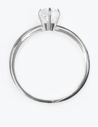 The Big Ring Necklace Platinum