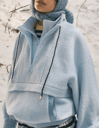 Trail Double Mockneck Sky