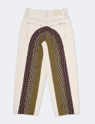 Rainbow Patchwork Poetry Pants