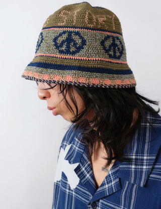 INDIGO PEACE BREW HAT