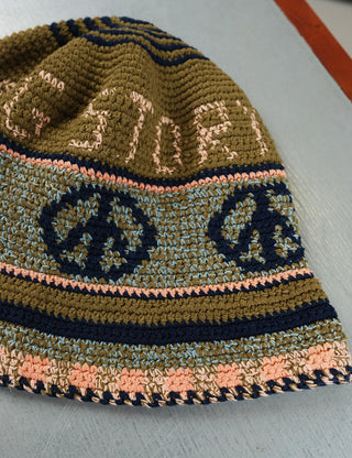 INDIGO PEACE BREW HAT