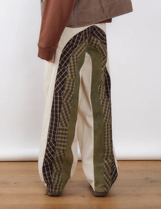 Rainbow Patchwork Poetry Pants