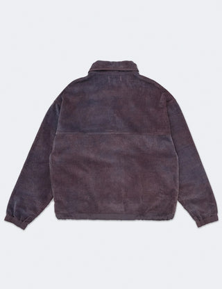Purple Corduroy Polite Pullover
