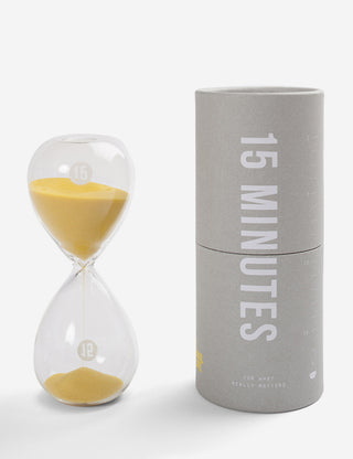 15 Minute Hourglass Timer