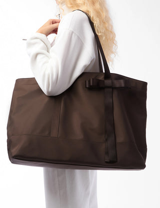 JUMBO TOTE IN BRUNETTE