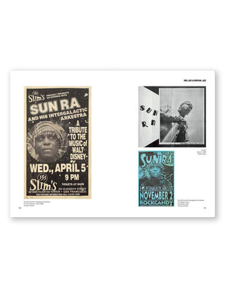 Vintage Jazz Poster Scrap Book