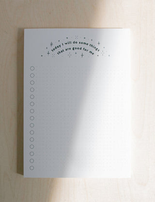 SELF CARE NOTEPAD