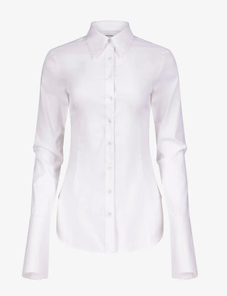 Fitted Button Down White