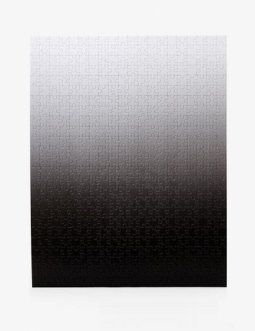 areaware gradient puzzle black white