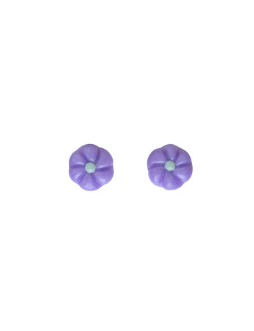 Daisy Earrings Purple