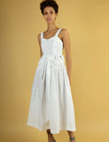 Farley Dress White