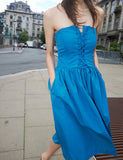 Celene Dress Happy Blue