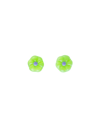 Daisy Earrings Lime