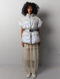 MISHA DEA WAISTCOAT SILVER GREY