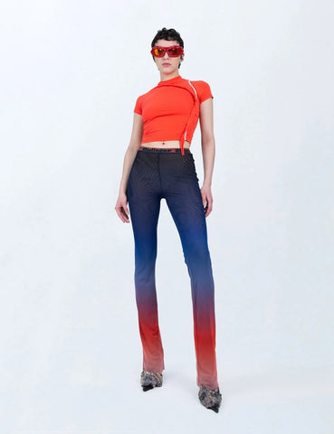 MESH PANTS BLUEBERRY FADE