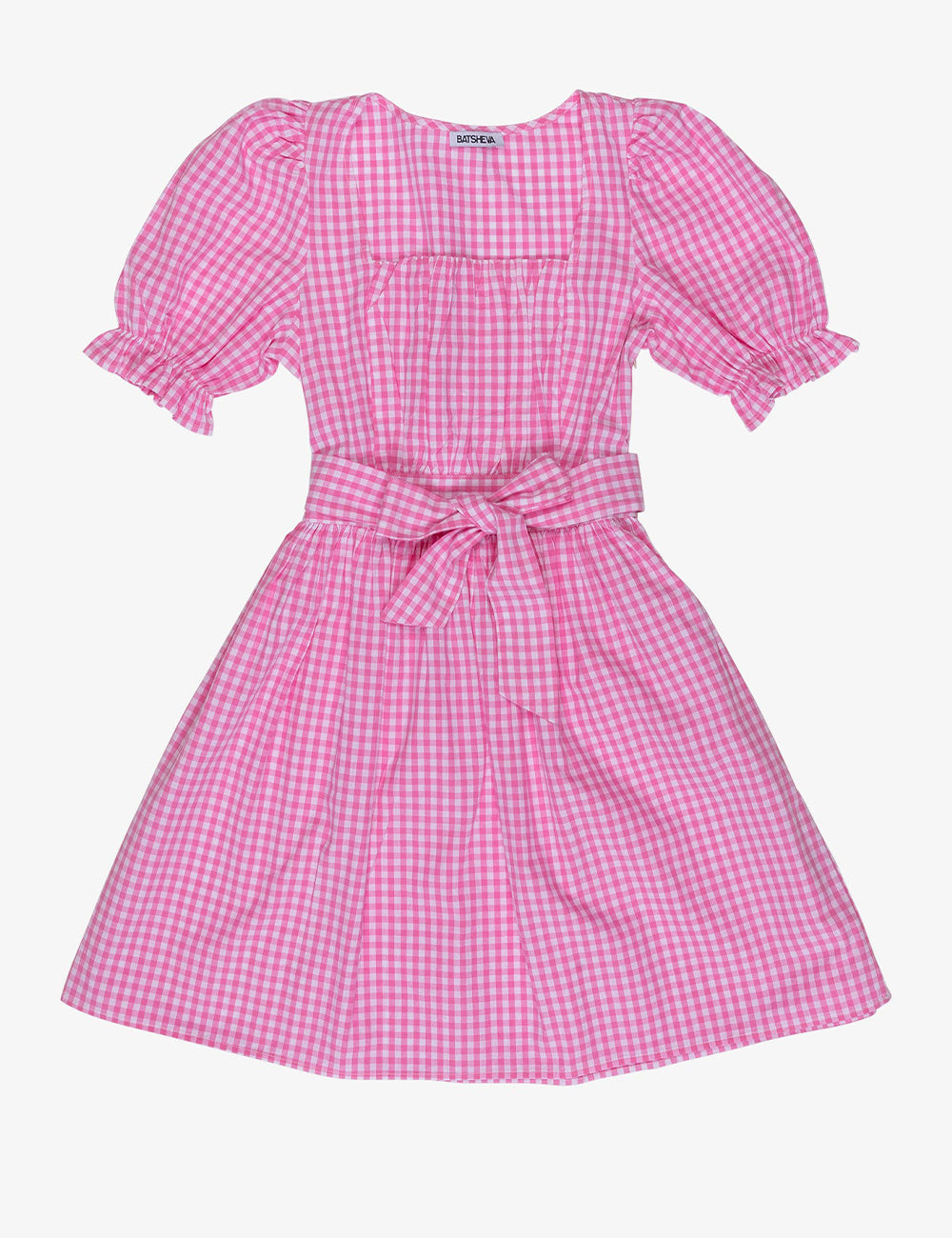 vintage pink gingham dress Pink Gingham Willow Women's Dress