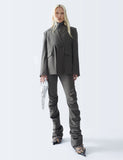 SIGNATURE SPLIT BLAZER SLATE