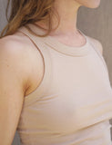 Supima Cotton Tank Oat Milk